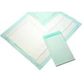 Medline Industries, Inc Medline® Deluxe Disposable Fluff and Polymer Underpads, 30" x 36", Green, 75/Case MSC282030LB